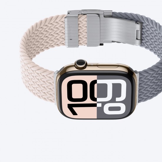 AmazingThing Blend Band Apple Watch 42mm 2-Pack - Pink-Gray/Pink