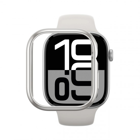 AmazingThing Minimal Case for Apple Watch 46mm – silver