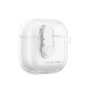 AmazingThing Minimal Case for AirPods 4 - Clear
