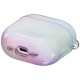 Uniq Iridescia case for AirPods 4 Hang Case - holo white