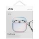 Uniq Iridescia case for AirPods 4 Hang Case - holo white