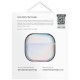 Uniq Iridescia case for AirPods 4 Hang Case - holo white