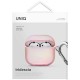Uniq Iridescia AirPods 4 Hang Case - Holo Pink