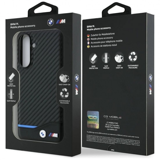 BMW M Carbon Case for Samsung Galaxy A56 - Black