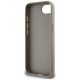 DKNY Repeat Texture Pattern with Tonal Stripe iPhone 16e Case - Beige