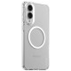 CARE by PanzerGlass Flagship Urban Combat White QI Case for Samsung Galaxy S25 Edge - Transparent