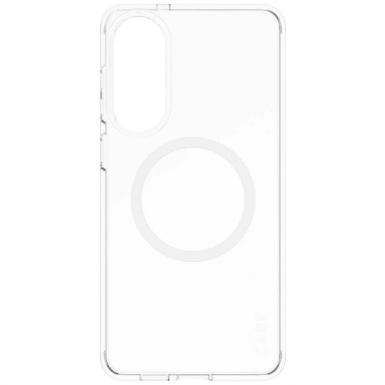 CARE by PanzerGlass Flagship Urban Combat White QI Case for Samsung Galaxy S25 Edge - Transparent