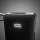 Powerbank SBS 10000 mAh 20W with built-in USB-C cable and digital display - black