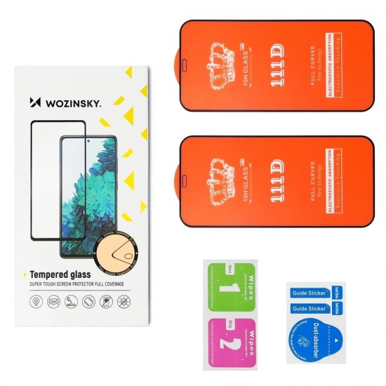 Wozinsky Full Glue Tempered Glass for Samsung Galaxy M16, 2-pack