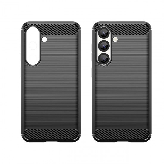 Carbon Case Flexible Silicone for Google Pixel 10 Pro XL - Black