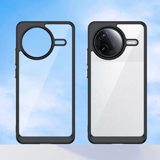 Outer Space Case with Gel Frame for Xiaomi Poco F7 Ultra - Black