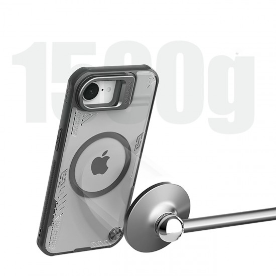 Nillkin Iceblade Prop Magnetic Case with Stand for iPhone 16e - Black