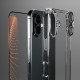SBS set with D3O technology for iPhone 16 - case + glass screen and camera protector - transparent