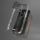 SBS set with D3O technology for iPhone 16 Pro Max - case + glass screen and camera protector - transparent