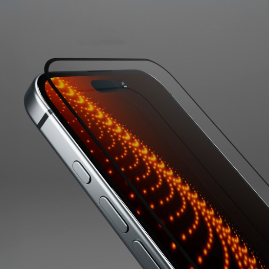 SBS tempered glass with D3O technology with applicator for iPhone 16 Pro