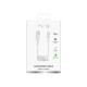 Puro 10W USB-A - USB-C Spiral Cable 1m - White