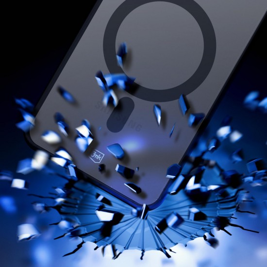 3mk Smoke MagCase Samsung Galaxy S25 Edge - Black