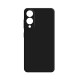 3mk Silicone Case for Samsung Galaxy S25 Edge - Black