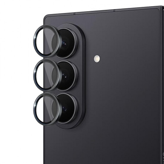 3mk Lens Protection Pro Camera Glass for Samsung Galaxy Z Fold 7 - Black