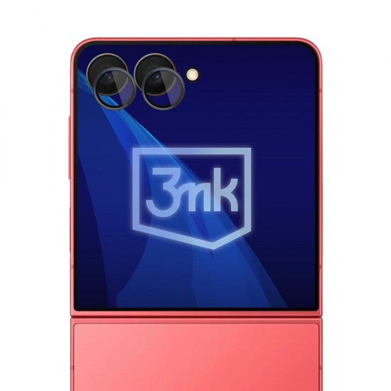 3mk Lens Protection Pro Camera Glass for Samsung Galaxy Z Flip 7 - Black