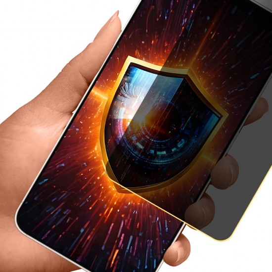 3mk Silky Matt Privacy Privacy Screen Protector for Samsung Galaxy S25 Edge