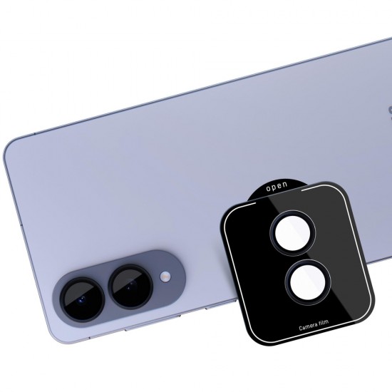 3mk Lens Protection Pro Camera Glass for Samsung Galaxy S25 Edge - Black