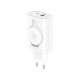 Inductive mains charger 3mk HARDY Charger PD 2in1 33W USB-C USB-A - white