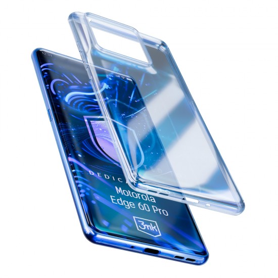 3mk Clear Case for Motorola Edge 60 Pro - transparent