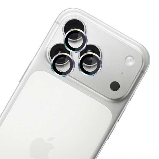 3mk Lens Protection Pro Camera Lens Glass for Apple iPhone 17 Pro /17 Pro Max - Multicolor