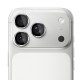 3mk Lens Protection Pro Camera Lens Glass for Apple iPhone 17 Pro /17 Pro Max - Silver