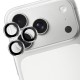 3mk Lens Protection Pro Camera Lens Glass for Apple iPhone 17 Pro /17 Pro Max - Silver