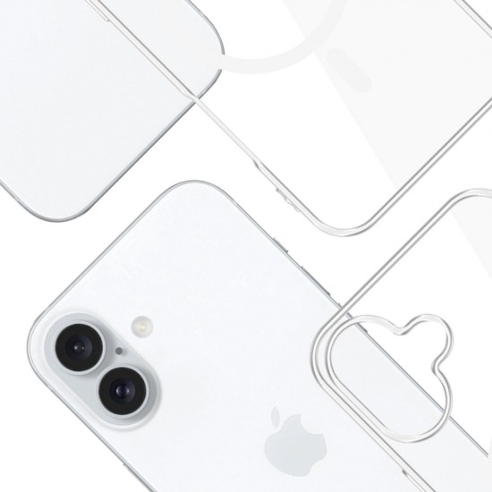 3mk Clear MagCase for Apple iPhone 17 - transparent