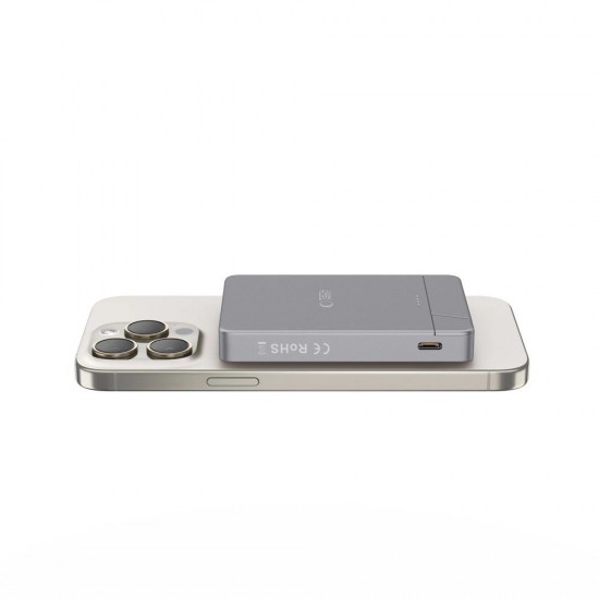 Powerbank Tech-Protect PB14 LifeMag MagSafe 5000 mAh - gray