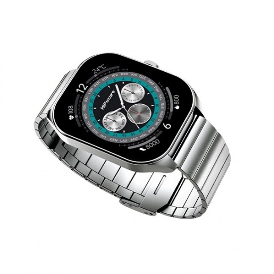 HiFuture FutureFit APEX Smartwatch - Silver