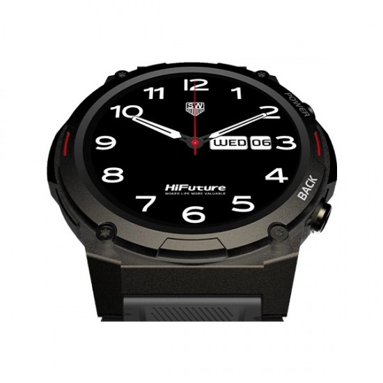 HiFuture FutureGo Mix2 Smartwatch - Black