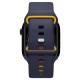 Spigen Nano Pop Strap for Apple Watch 40/41/42 mm - Navy Blue/Orange