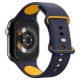 Spigen Nano Pop Strap for Apple Watch 40/41/42 mm - Navy Blue/Orange