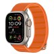 Tech-Protect Nylon Strap for Apple Watch 44 / 45 / 46 / 49 mm - Orange