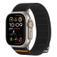 Tech-Protect Nylon Slip Strap for Apple Watch 44 / 45 / 46 / 49 mm - Black