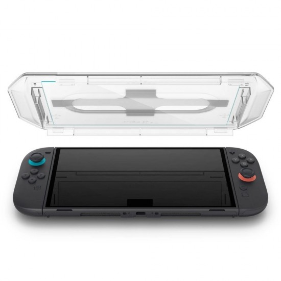 Spigen Glas.Tr ”EZ FIT” Tempered Glass 2-pack for Nintendo Switch 2 - Transparent