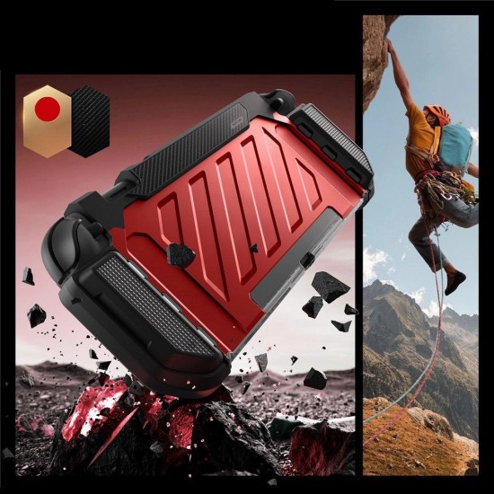 Supcase Unicorn Beetle Pro Case for Nintendo Switch 2 - Red and Black