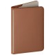 Uniq Belmont Passport Case with Apple Find My RFID Blocking Caramel Beige