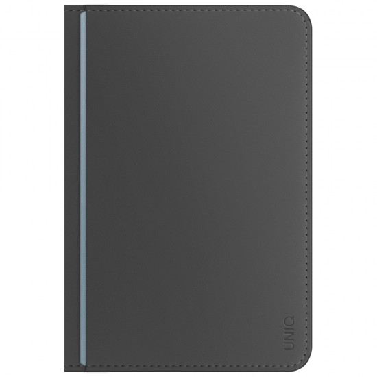 Uniq Belmont Passport Case with Apple Find My RFID Blocking Gray Blue