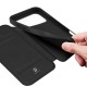 Dux Ducis Skin Pro iPhone 17 Case with Flip and Card Slot - Black