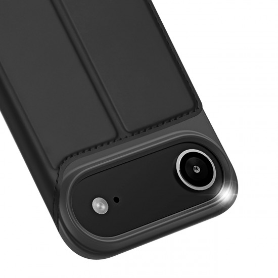 Dux Ducis Skin Pro Case for iPhone 17 Air with Flip and Card Slot - Black
