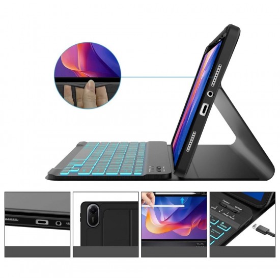 Tech-Protect SC Pen Case for Xiaomi Redmi Pad 2 11.0 with Keyboard - Black