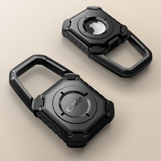 Tech-Protect Kevlar Case for Apple AirTag 1/2 - Black