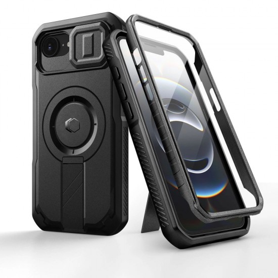 Tech-Protect Kevlar Magsafe Case for iPhone 16e / 17e - Black