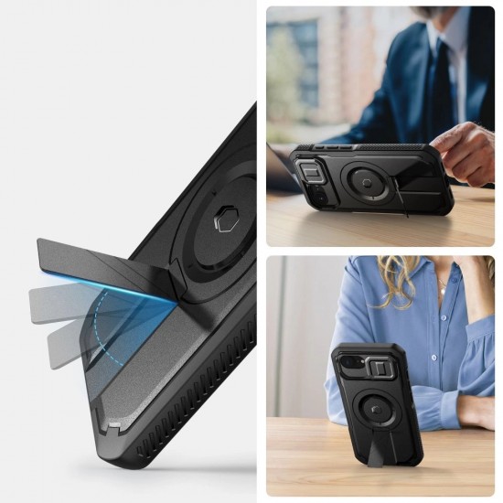 Tech-Protect Kevlar Magsafe Case for iPhone 16e / 17e - Black