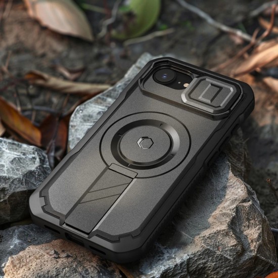 Tech-Protect Kevlar Magsafe Case for iPhone 16e / 17e - Black